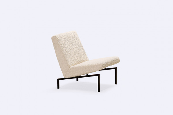 motte steiner tempo armchair easy chair wool france 1950