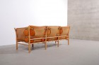 Arne Norell canapé cuir fauve Suède scandinave AB mobler