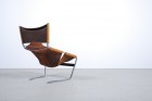 Pierre Paulin F444 Chair ARTIFORT 1963 cognac leather design