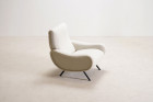 marco zanuso arflex armchair lady 720 italy vintage 1950